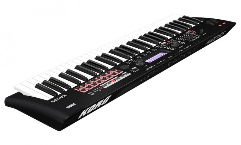 KORG KROSS2-61-MB Workstation Synth, Super Matte Black