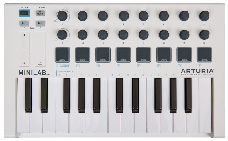 Arturia MINILAB-MKII, USB keyboard