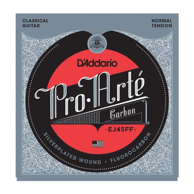 Hovedbilde D'Addario EJ45FF Pro-Arté Carbon Classical, normal tension