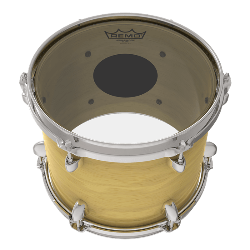 Remo CS-0315-10 Batter, Controlled Sound®, Clear, Black Dot 15