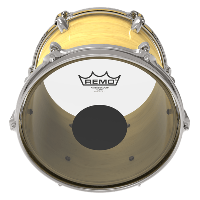 Remo CS-0315-10 Batter, Controlled Sound®, Clear, Black Dot 15