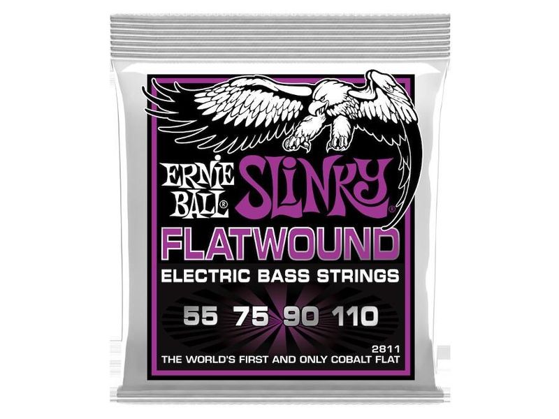 Ernie Ball EB-2811 Slinky Flatwound Bass 55-110