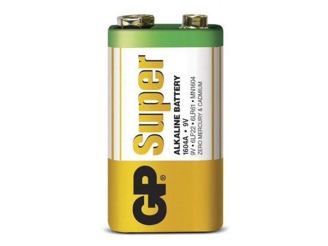 Hovedbilde GP Batteries 6LR61 / 9V Batteri