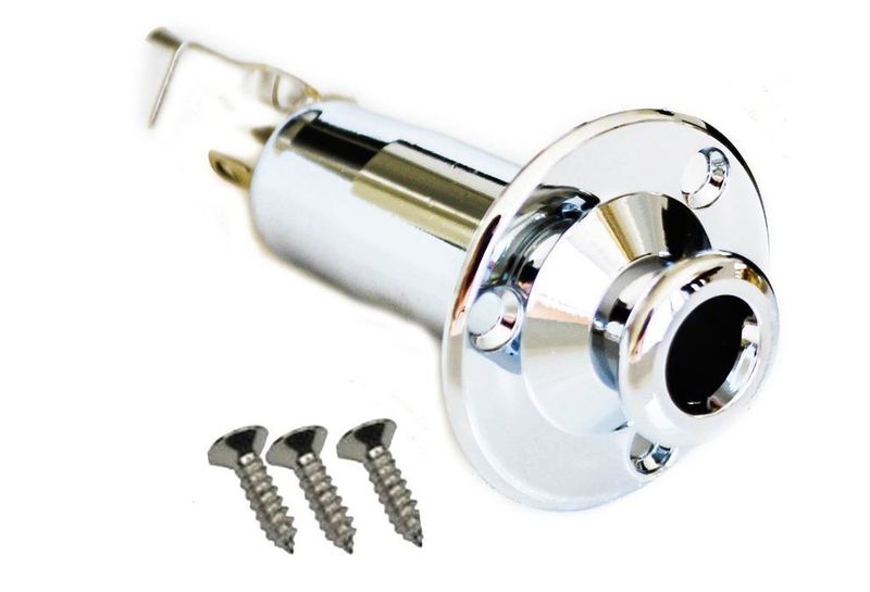 Partsland Jack Output Socket Chrome