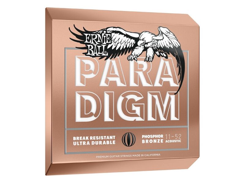 Ernie Ball EB-2078  Paradigm 11-52 Phosphor Bronze Light