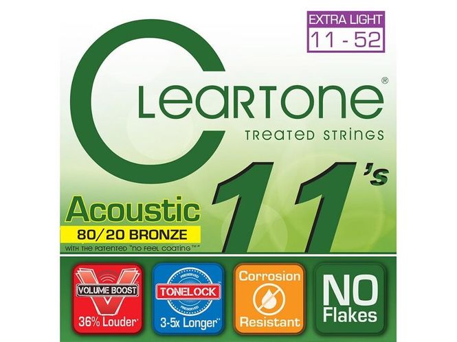 Hovedbilde Cleartone Acoustic Bronze 11-52