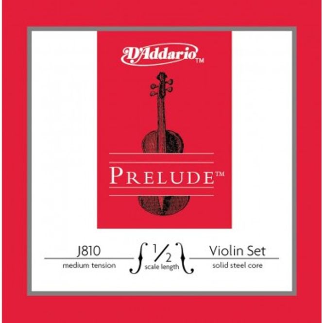 Hovedbilde D'Addario J810 1/2M Prelude Violin Set, Fiolinstrenger