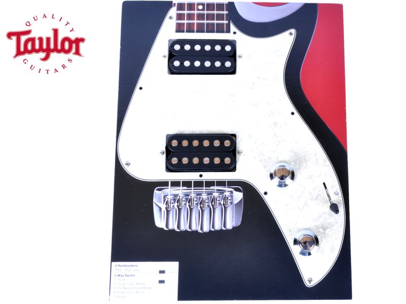 Taylor SB Pickguard med 2 x humbucker