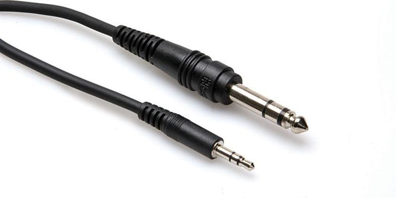Hosa CMS110 stereo mini-jack til stereo jack - 3 meter