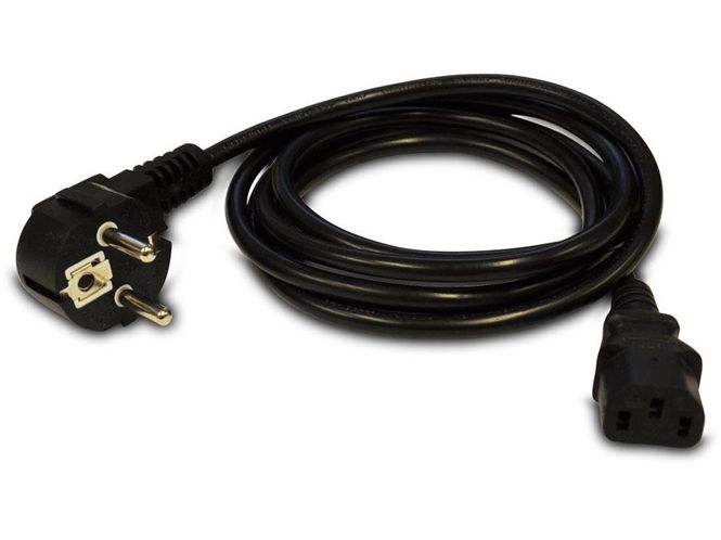 Hovedbilde SLX-audio EU5 - Strømkabel/nettkabel med støpt jordet stikkontakt, 2M