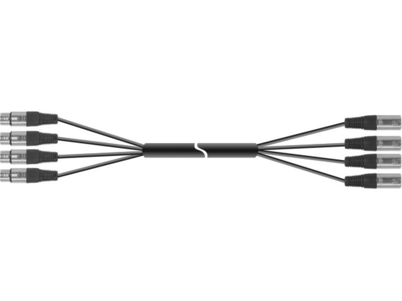 PROAUDIO DYN40430L03BK - Multikabel, 3M