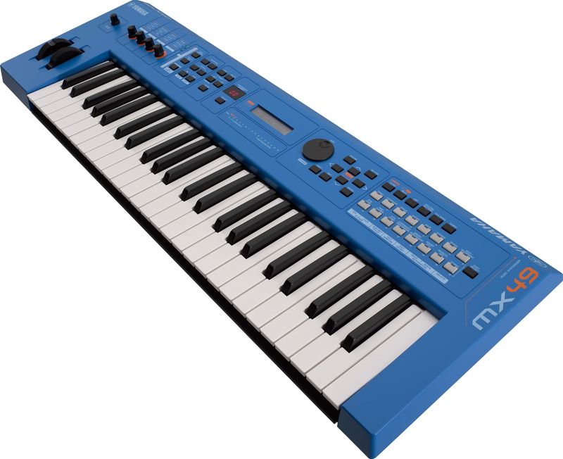 Yamaha MX49IIBU Synthesizer, 49 tangenter, Blue