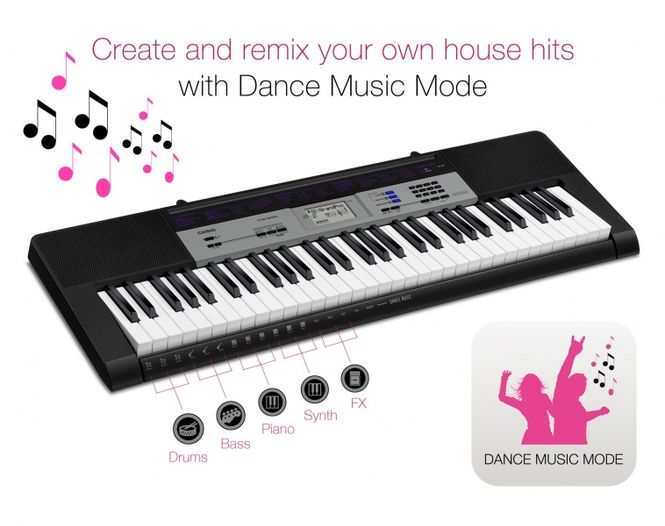 Hovedbilde Casio CTK-1550 Keyboard