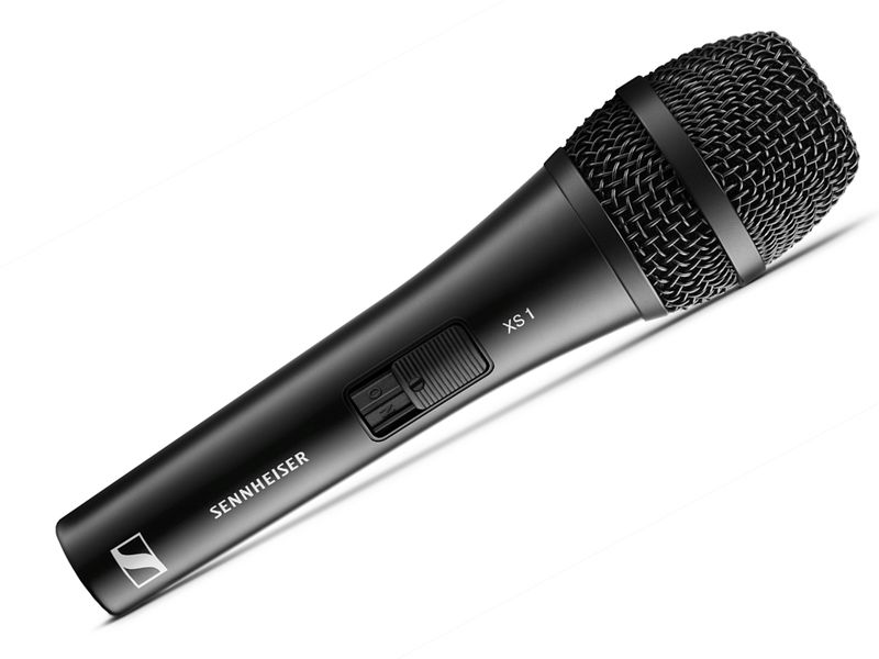Sennheiser XS1 dynamisk vokalmikrofon med bryter