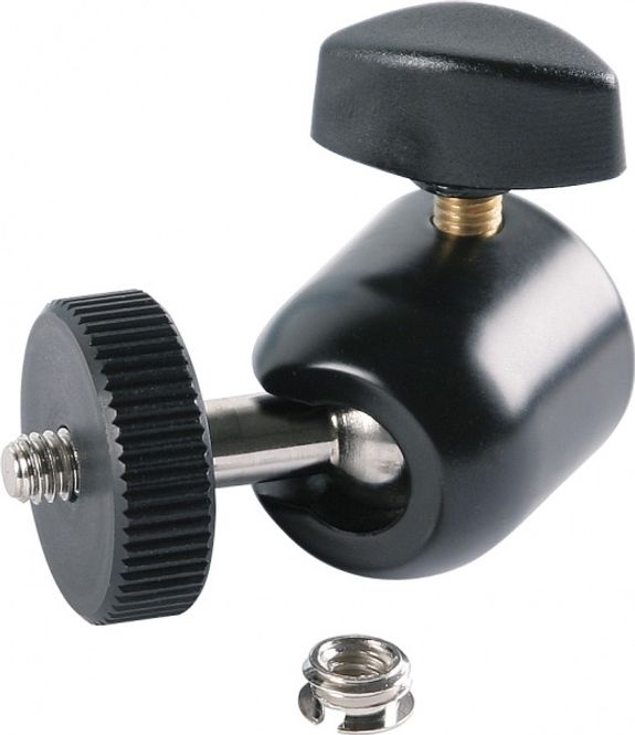 Hovedbilde K&M 19695-100 Kuleledd / adapter for Mikrofonstativer