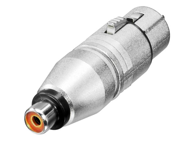 Hovedbilde Neutrik NA2FPMF overgang XLRF-phonoF