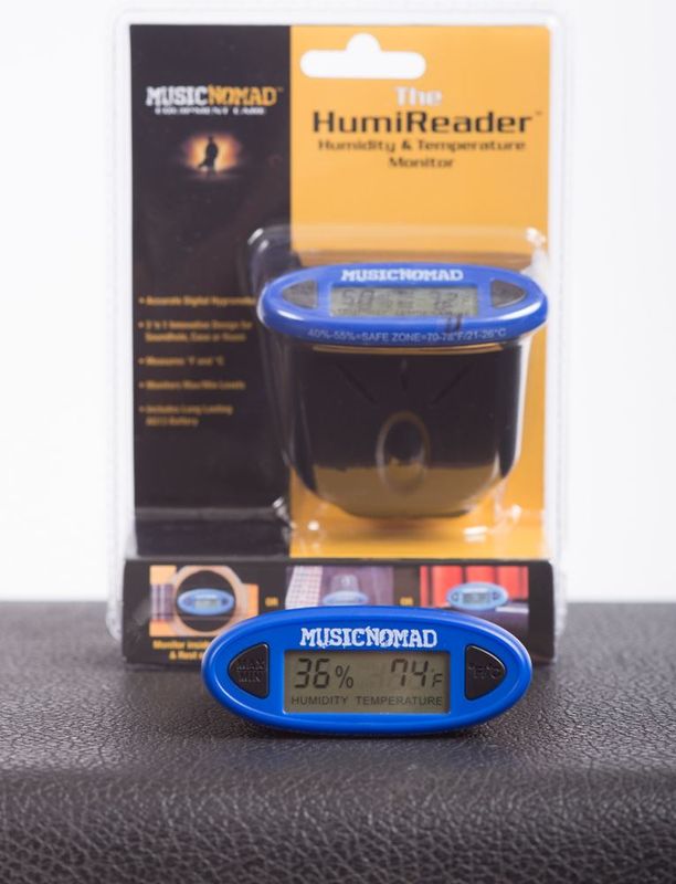 Music Nomad The HumiReader - Humidity & Temperature Monitor - 3 in 1