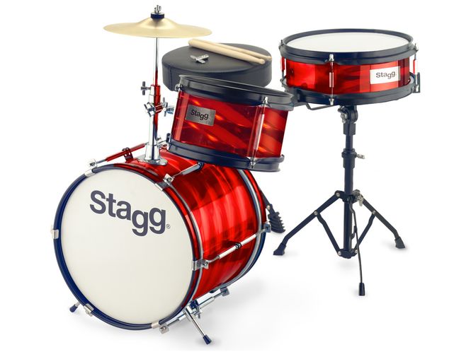 Hovedbilde Stagg Junior Drum Set, 3-piece med hardware