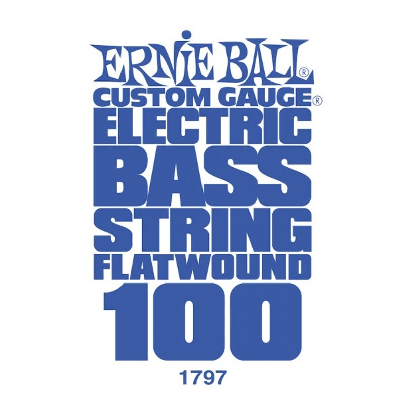 Ernie Ball EB-1797, løs streng, wound, til el-bass .100fw