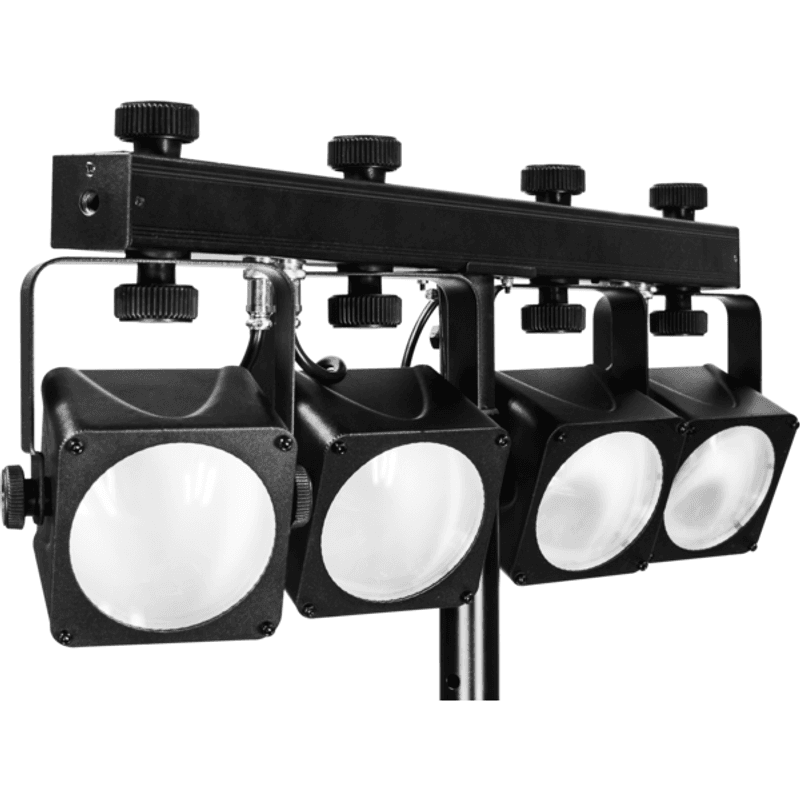 PROLIGHTS LUMI4COB Komplett Lyspakke, 4 x 17W LED