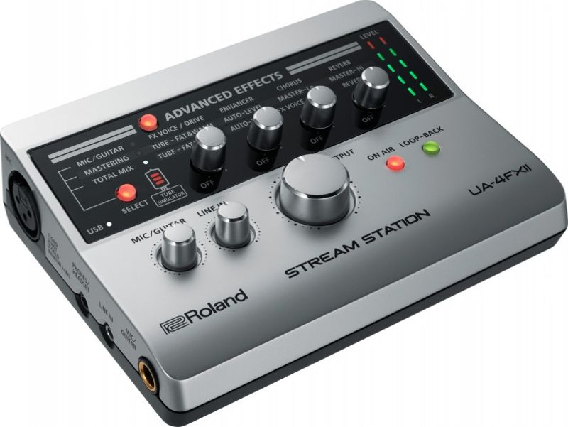 Roland UA-4FX2 Stream Station, USB Lydkort