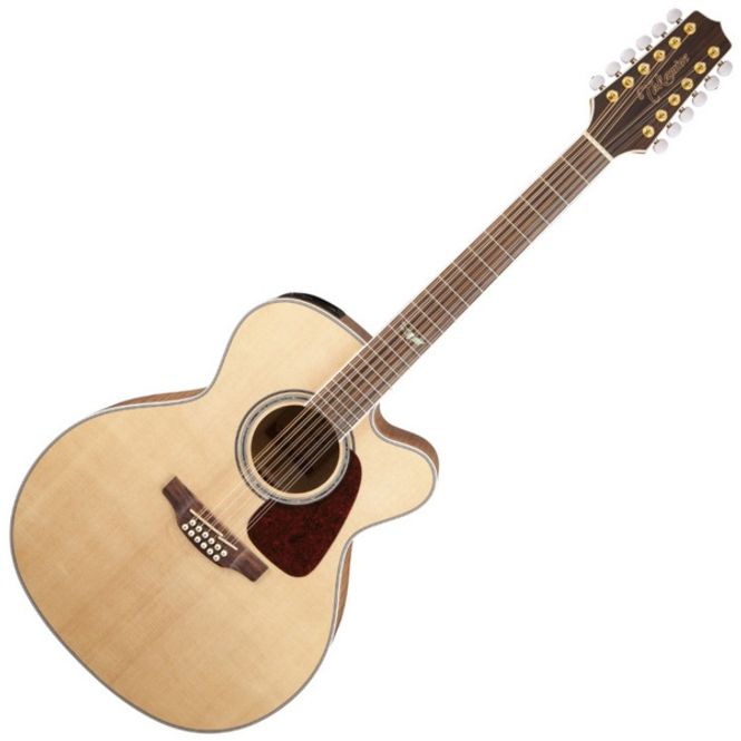 Hovedbilde Takamine GJ72CE-12NAT Jumbo 12-string, Cutaway og TK-40D pickupsystem
