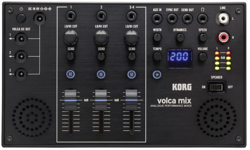 Korg VOLCA MIX, Analogue 4 ch. Performance Mixer