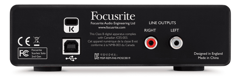 Focusrite Scarlett Solo MkII