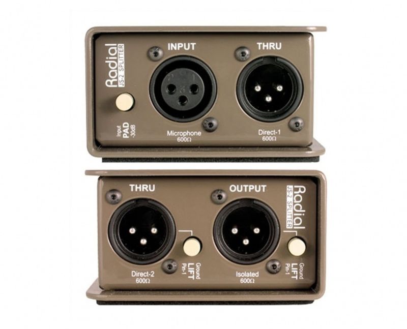 Radial JS2 - Passive microphone splitter