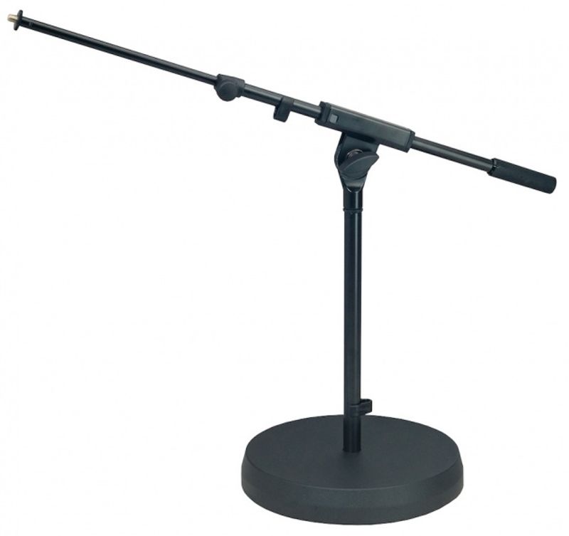 K&M 25960 Mikrofonstativ med stor rund base