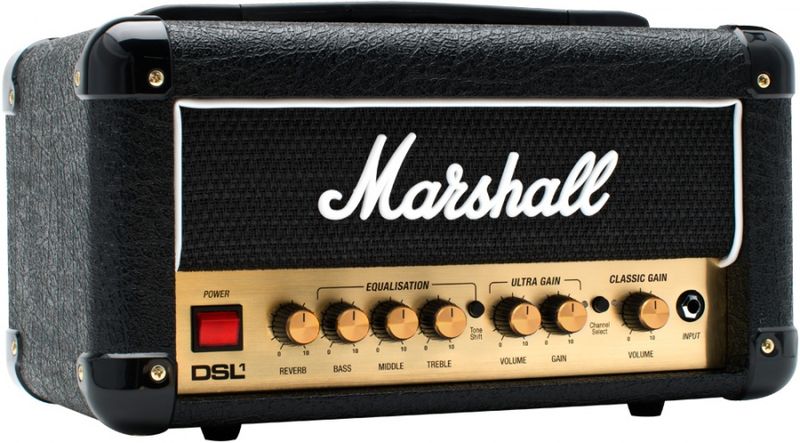 Marshall DSL1HR 1W Rørforsterkertopp med reverb