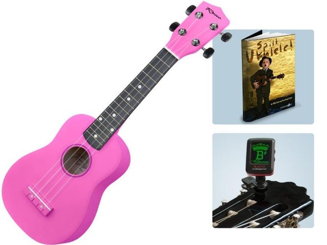 Hovedbilde Reno RU150 - Rosa Ukulelepakke