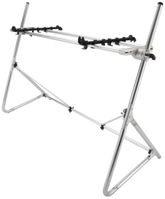 Hovedbilde SEQUENZ STD-L-SV Keyboard stativ for 88 tangenter, sølv