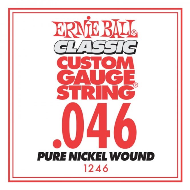 Hovedbilde Ernie Ball .046 Pure Nickel Electric Guitar String