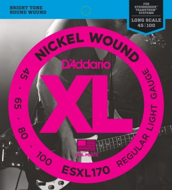 Hovedbilde D'Addario ESXL170 45-100 for Steinberger-bass