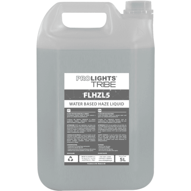 Hovedbilde ProLights FLHZL5 Hazervæske, Røykvæske, low density, 5 liter